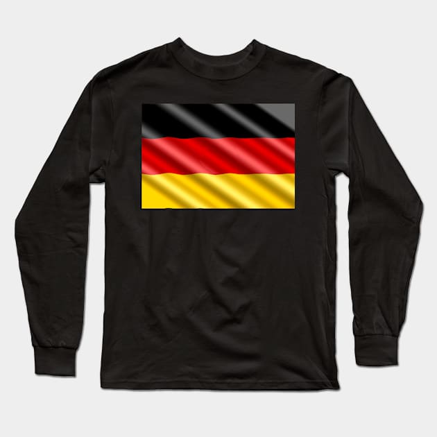 Germany - flag of the FRG Long Sleeve T-Shirt by ro83land